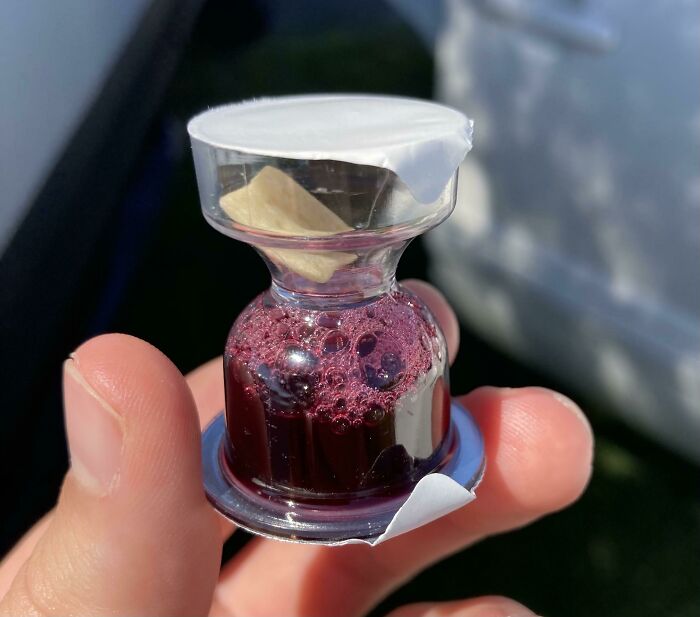 This Single-Serve Packaging Of The Body And Blood Of Christ