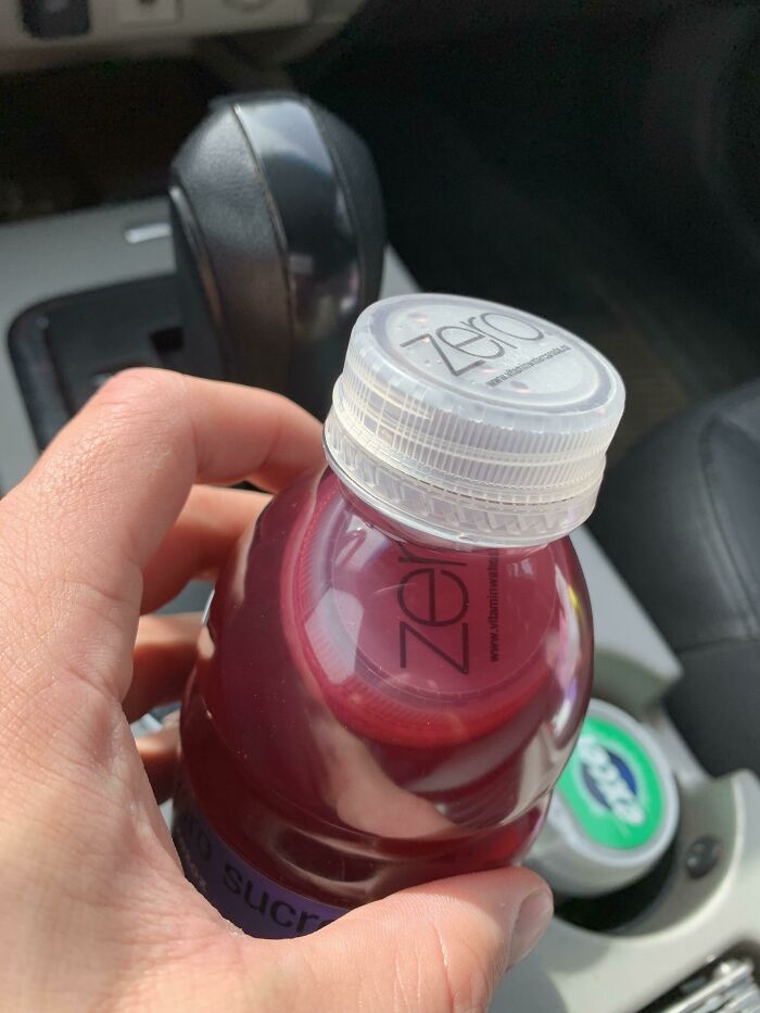 There’s Another Lid Inside My Vitamin Water