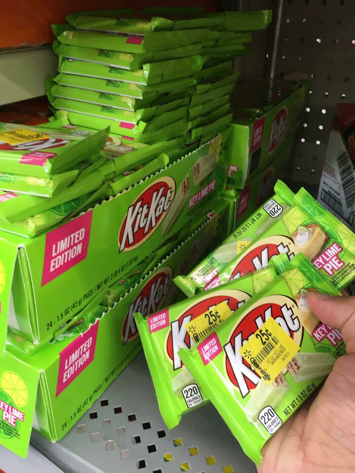 Found Kit Kat Key Lime Pie Limited Edition For 25¢