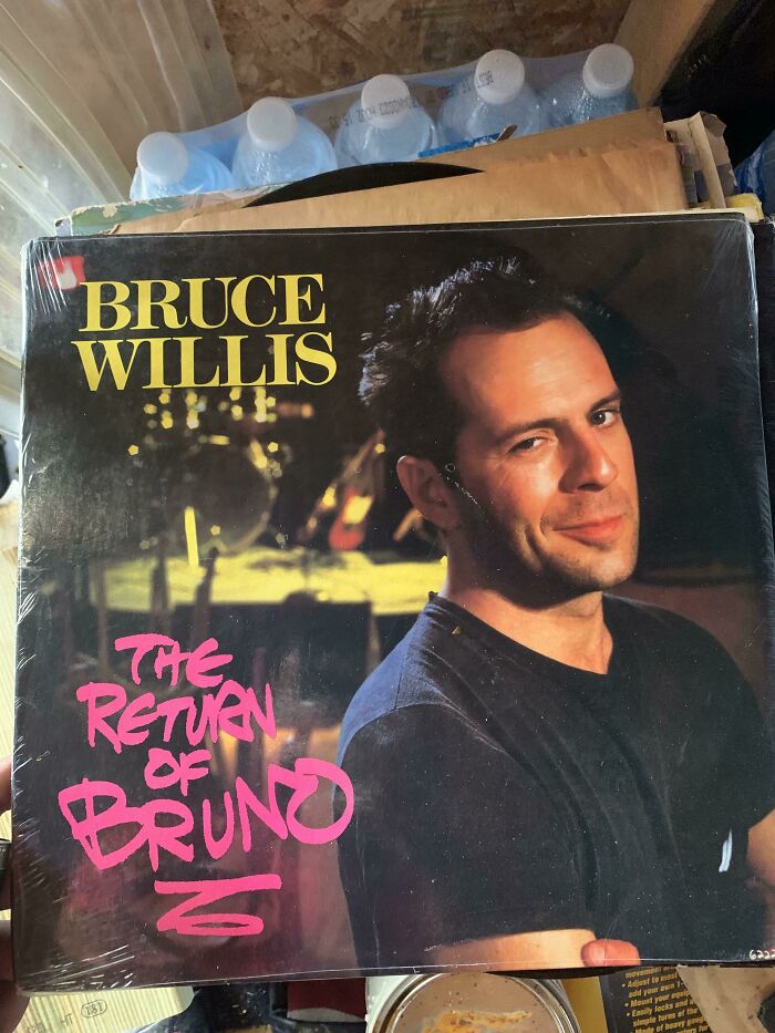 An Original, Sealed Copy Of Bruce Willis’ Debut Album