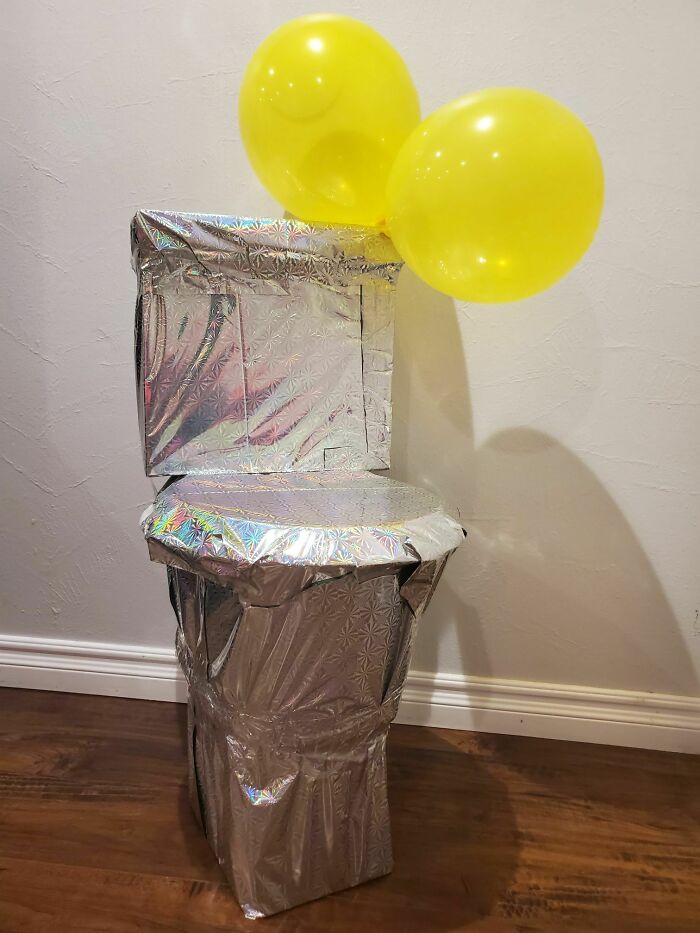 So I Wrapped My Brother's Present As A Toilet For His 8th Birthday