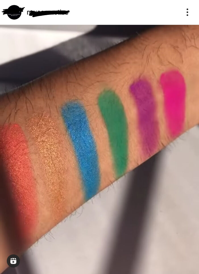 Popular Make Up Brand Posting Swatches On A Person With Body Hair!