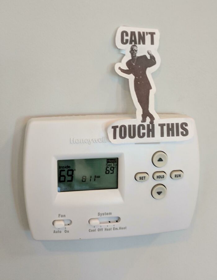 The Thermostat In My Veterinarian's Office