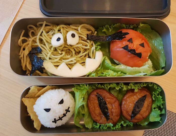 Since We've Been Living In Japan For The Past Year I've Tried To Make A Halloween Inspired Lunch Box