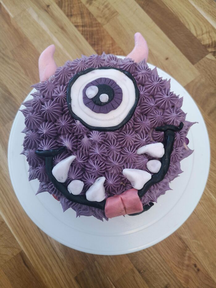 In The Spirit Of Halloween... Here's Our Monster Cake Creation