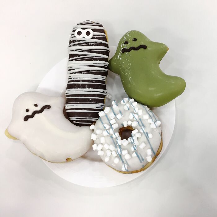 Halloween Themed Donuts From Dunkin Donuts In Korea