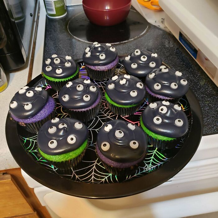 Halloween Cupcakes I Made Tonight