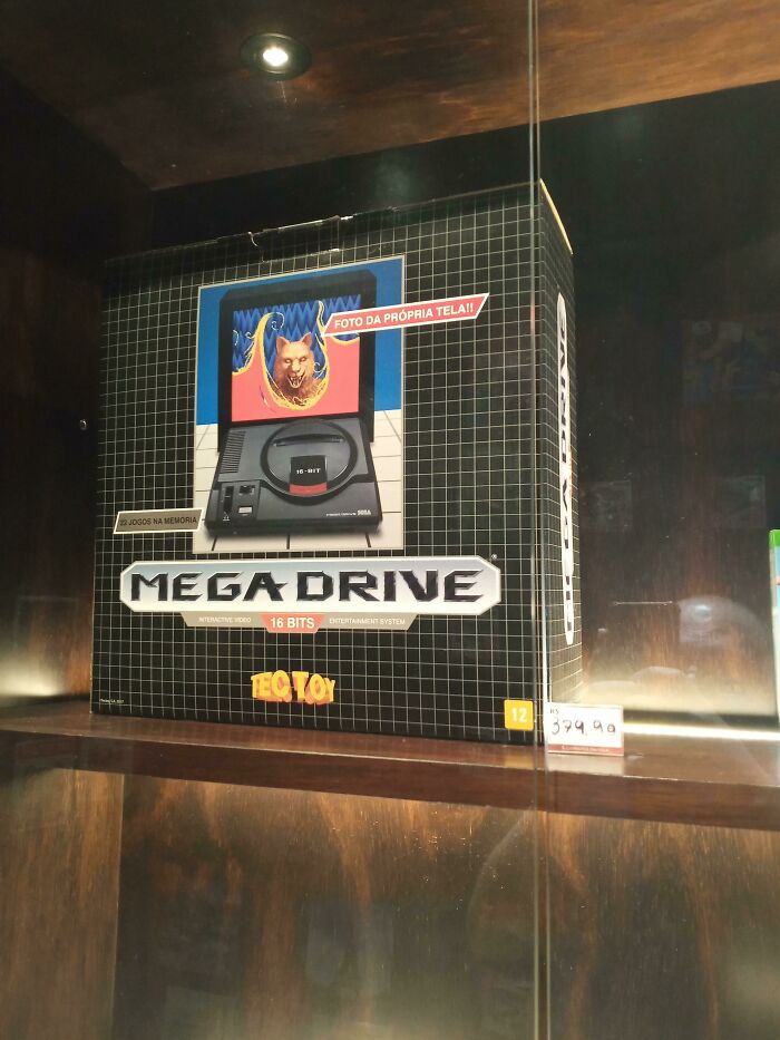 Esta tienda brasileña todavía vende la consola Sega Mega Drive