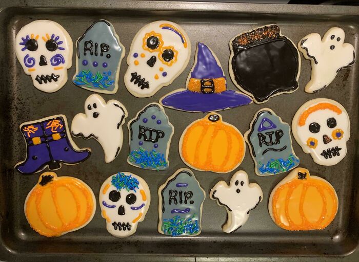 Halloween Sugar Cookies