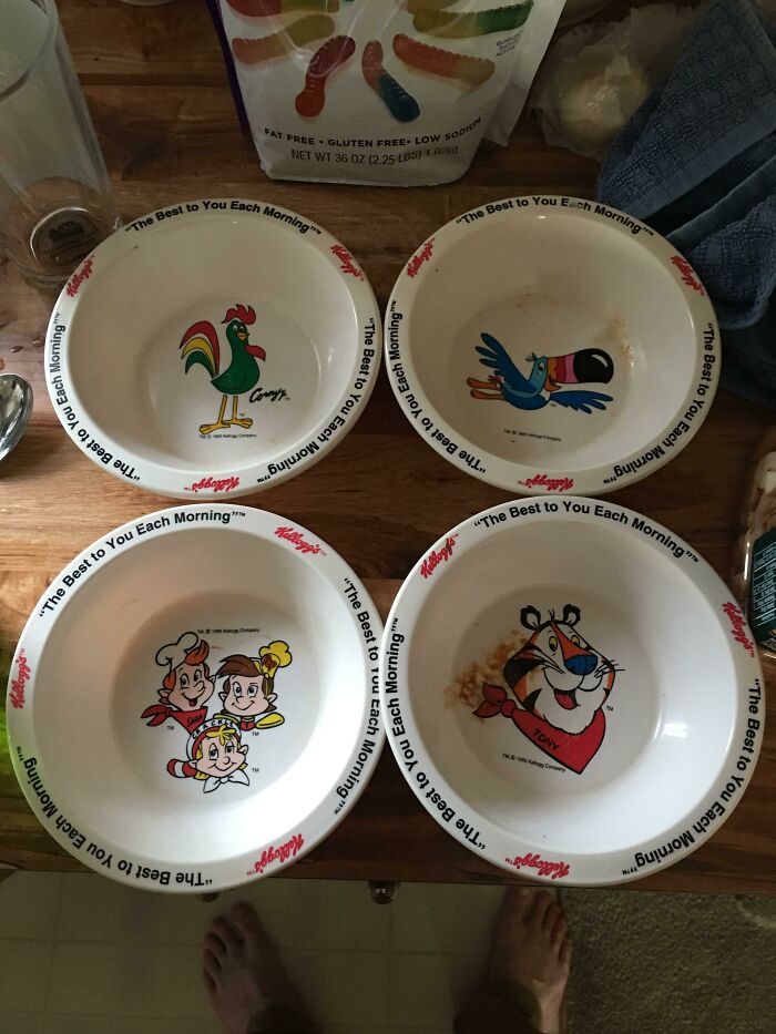 These Cereal Bowls I Used To Eat Out Of As A Kid