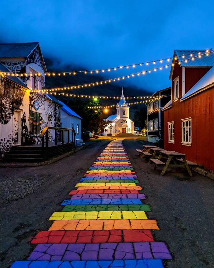 Esta calle de Islandia 