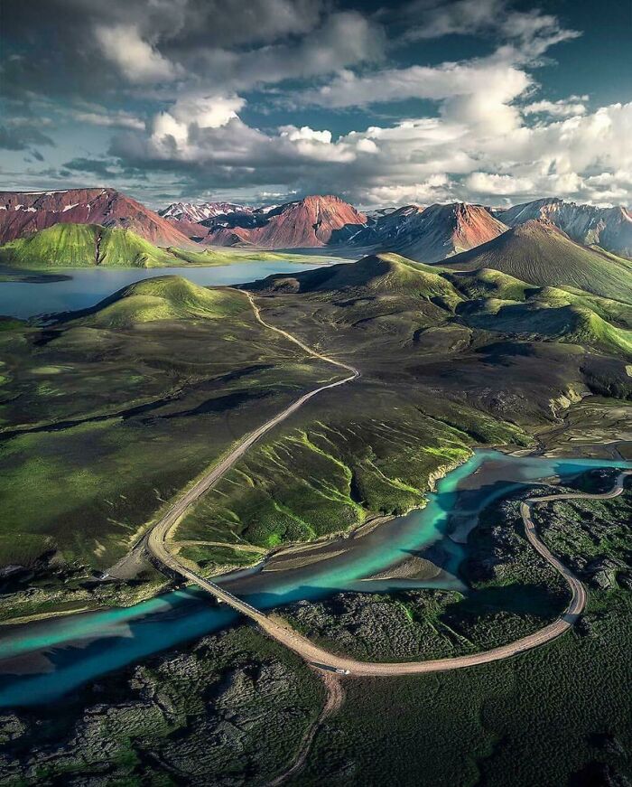 Impresionante paisaje islandés