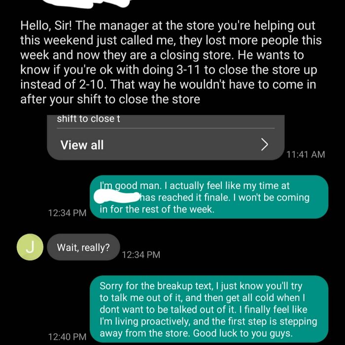 I Had No Car, And He Scheduled Me At A Different Store Miles Away, Knowing I Walked. Fuck These Managers