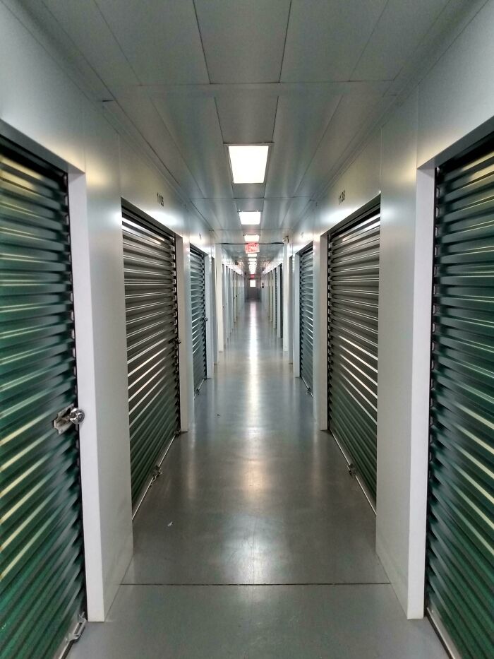 The Endless Hallway Of My Storage Complex