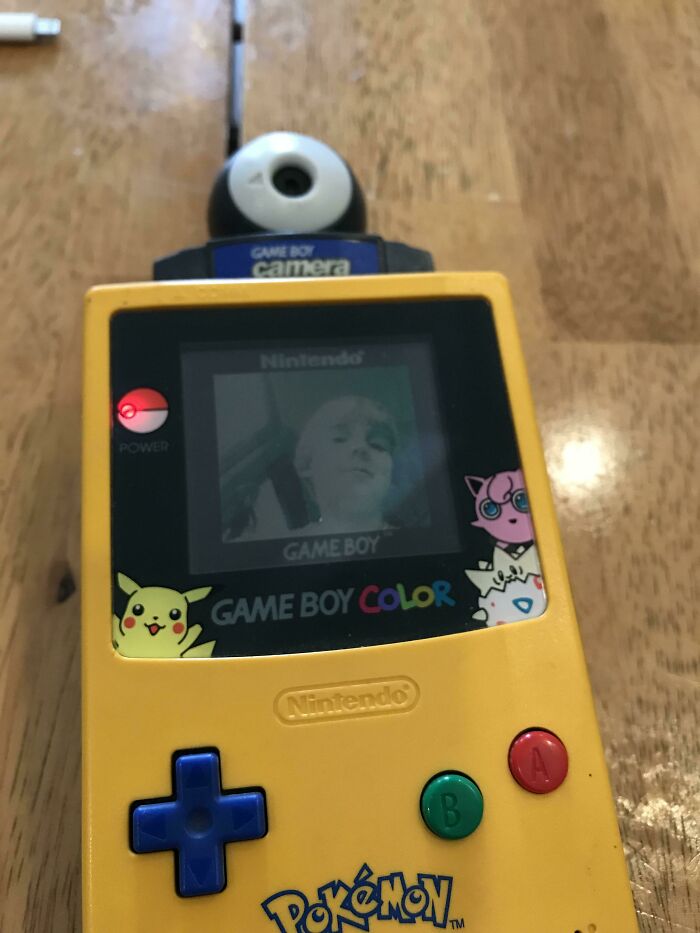 Found This While Going Through Some Childhood Things. Put Some Batteries In And Powered It Up To Find That I Was Taking Selfies Way Before It Was Cool. I Was Probably 8 Or 9 Here