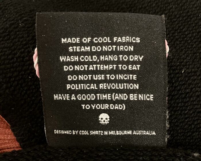 Adorable Tag On My New Jumper