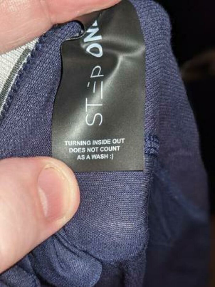 My Tag Inside My New Brand Of Boxer Briefs