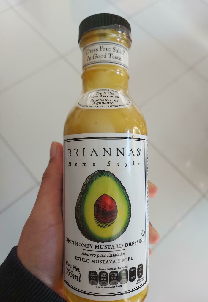 This Dressing Doesn't Have Avocado, It Suggests Trying It With Avocado