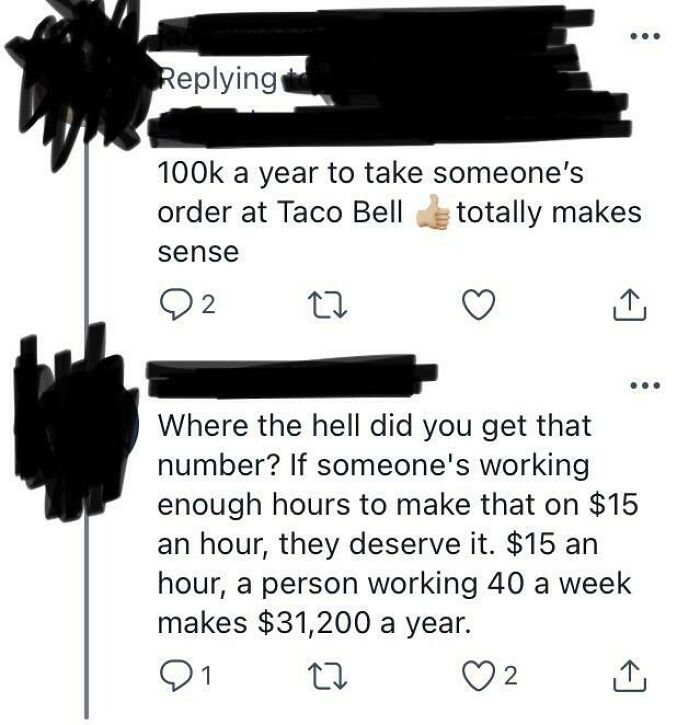 $15 An Hour = $100k Per Year