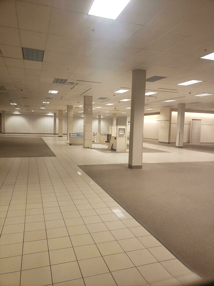 An Abandoned Sears Inside Of My Local Mall