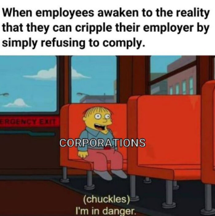 Corporations Panic