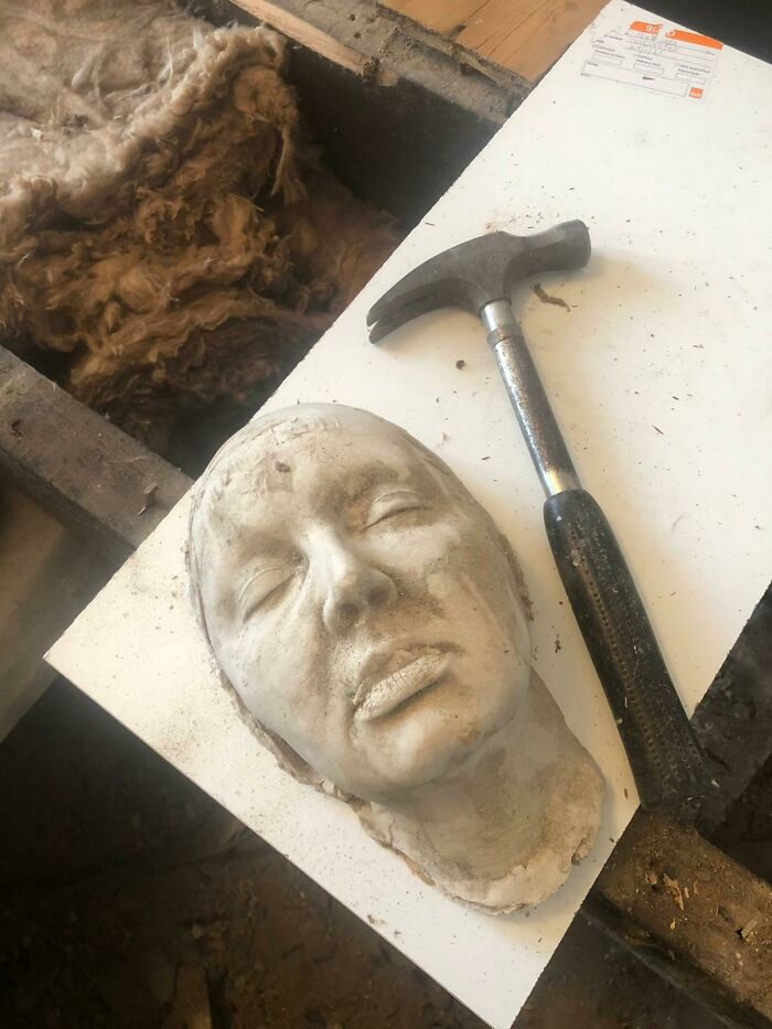 We Found A Death Mask Under Our Bedroom Floor. Now What?
