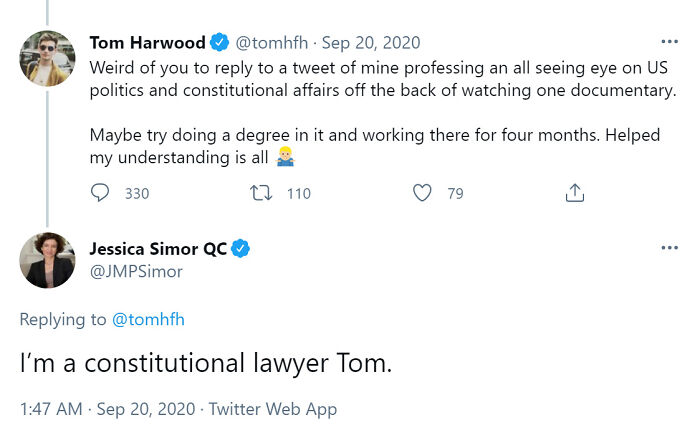 Having A Ba In Politics Is Better Than Being A Constitutional Lawyer, Right?