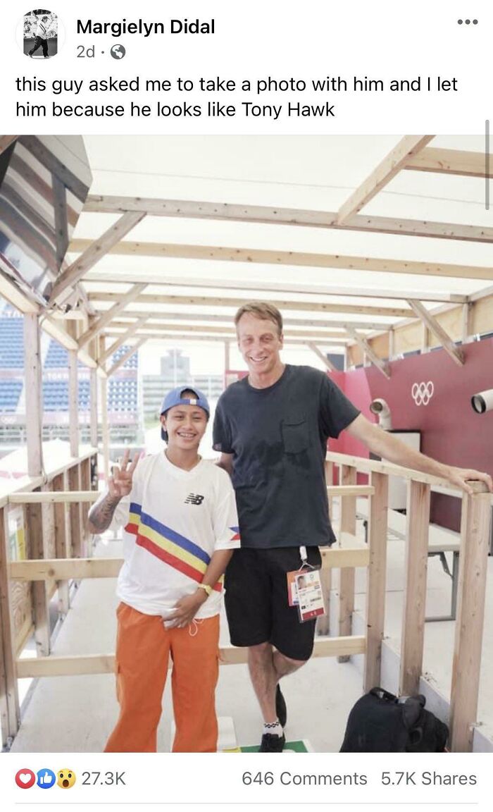 Olympic Skateboarder Margielyn Didal With Some Guy