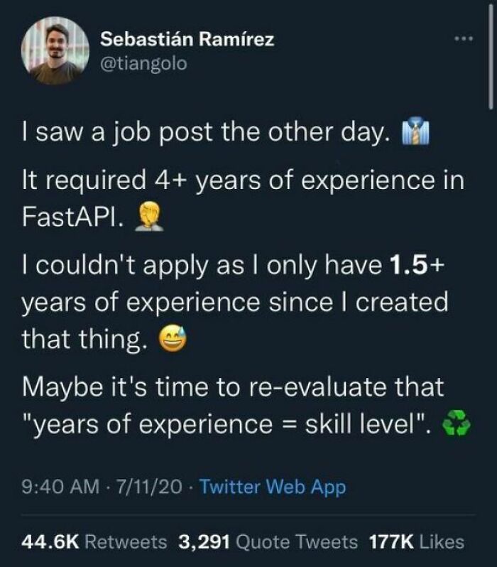 Experience ≠ Skill Level