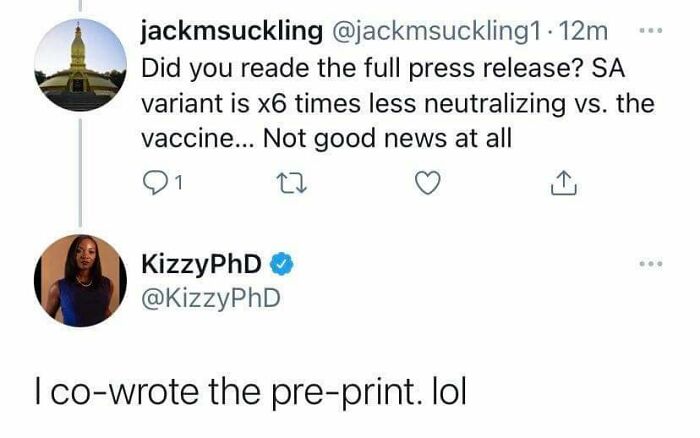 Telling A Vaccine Researcher To Read Her Own Press Release