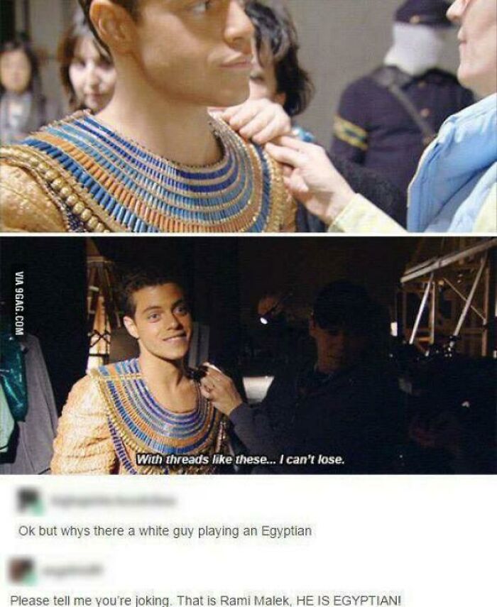 He's Egyptian