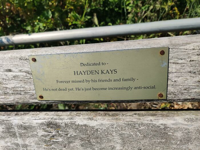 Found This On A Bench In Margate UK This Weekend