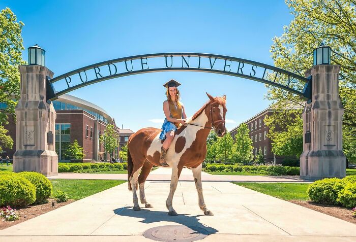 Graduated From Purdue And Brought The Pon With Me