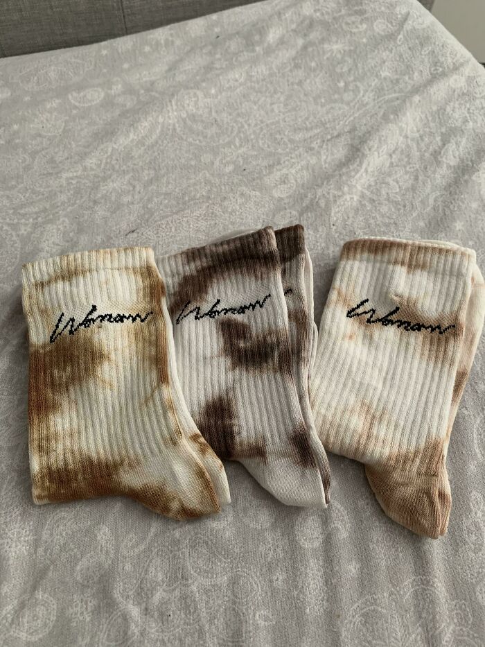 My Girlfriend Just Bought Some Tie Dye Socks