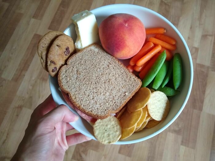 When I'm Too Lazy To Cook (Often) I Just Pile Things Into A Bowl Until Nothing Else Fits