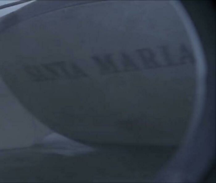 In The Truman Show (1998) The Boat That Truman Sails On To Escape Is Named Santa Maria, The Same Name Of One Of Christopher Columbus’ Ships, Signifying That Truman Is Heading To A “New World”