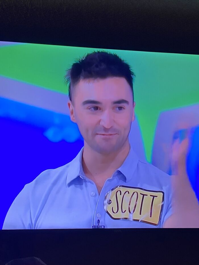 This Guy On The Price Is Right This Morning