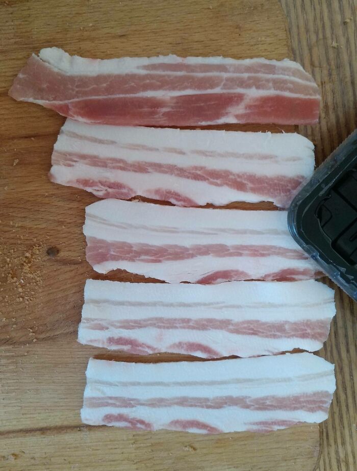 Top Slice Of Bacon vs. The Rest In The Package