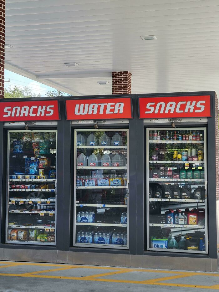 Ah Yes, My Favorite Snacks To Buy At The Gas Station.