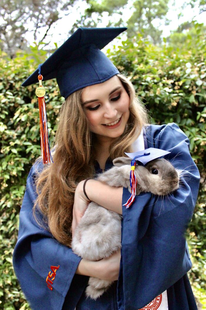 My Rabbit Graduated Today