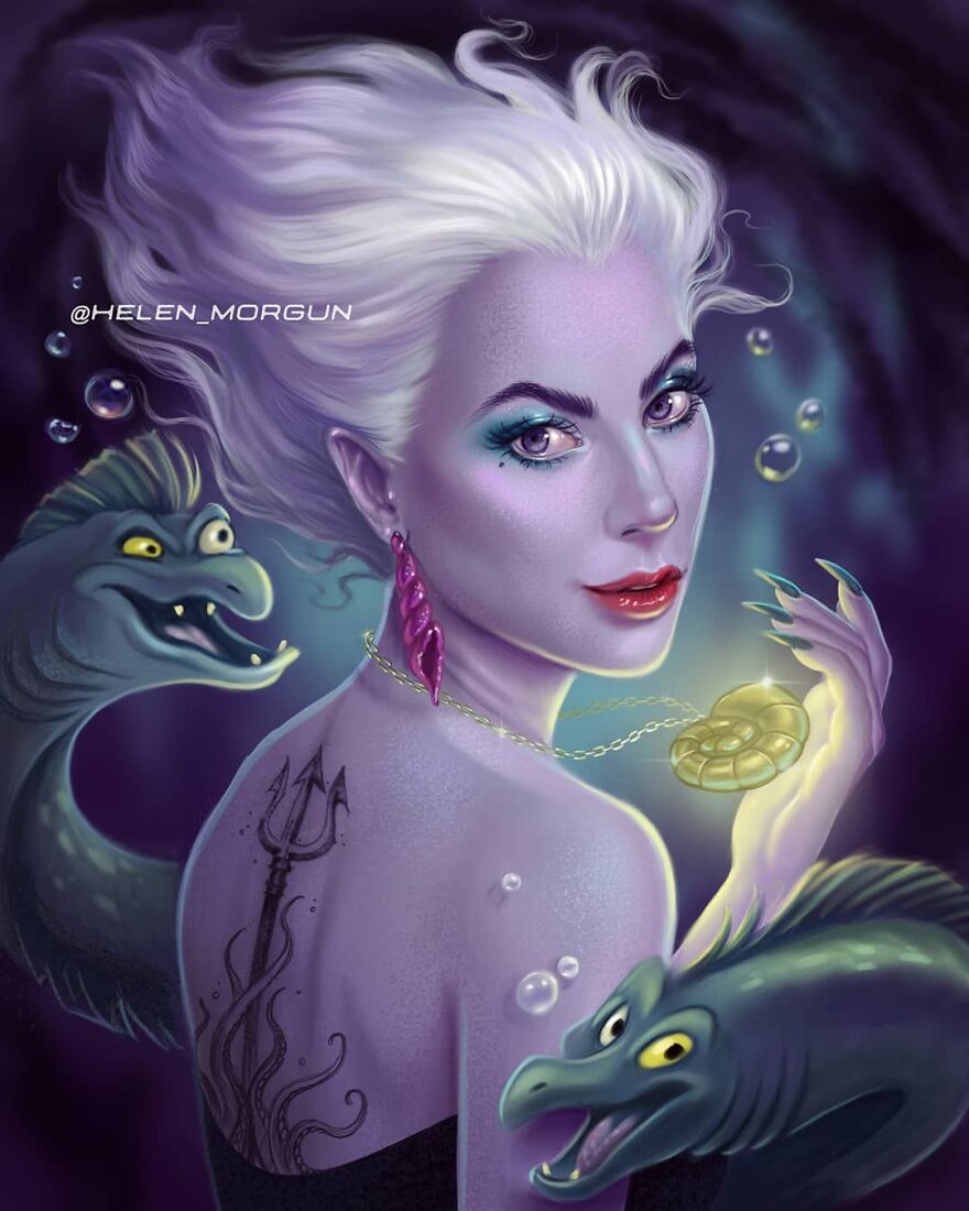 Lady Gaga As Ursula