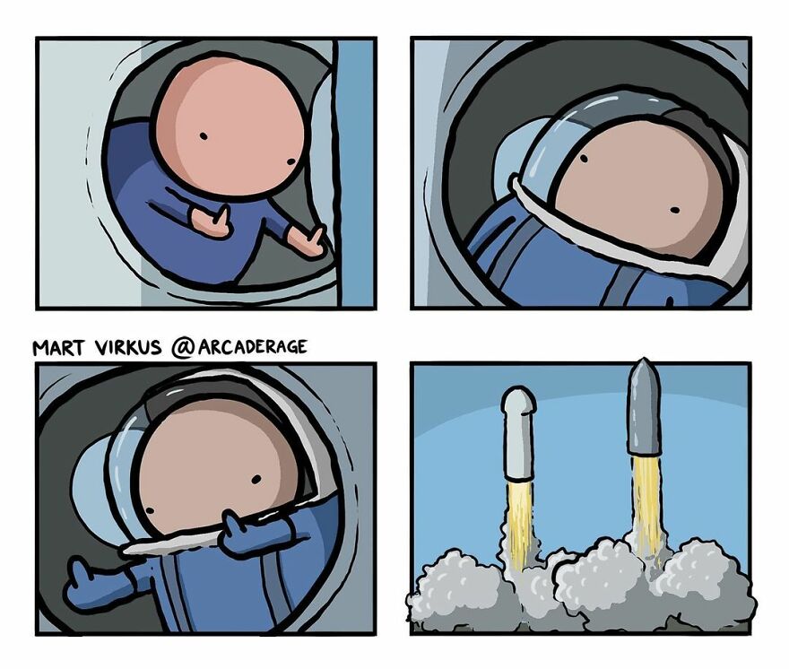 67 New Hilarious Comics By 'Arcade Games' With Extreme Dark Humor