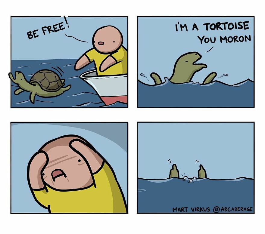 67 New Hilarious Comics By 'Arcade Games' With Extreme Dark Humor