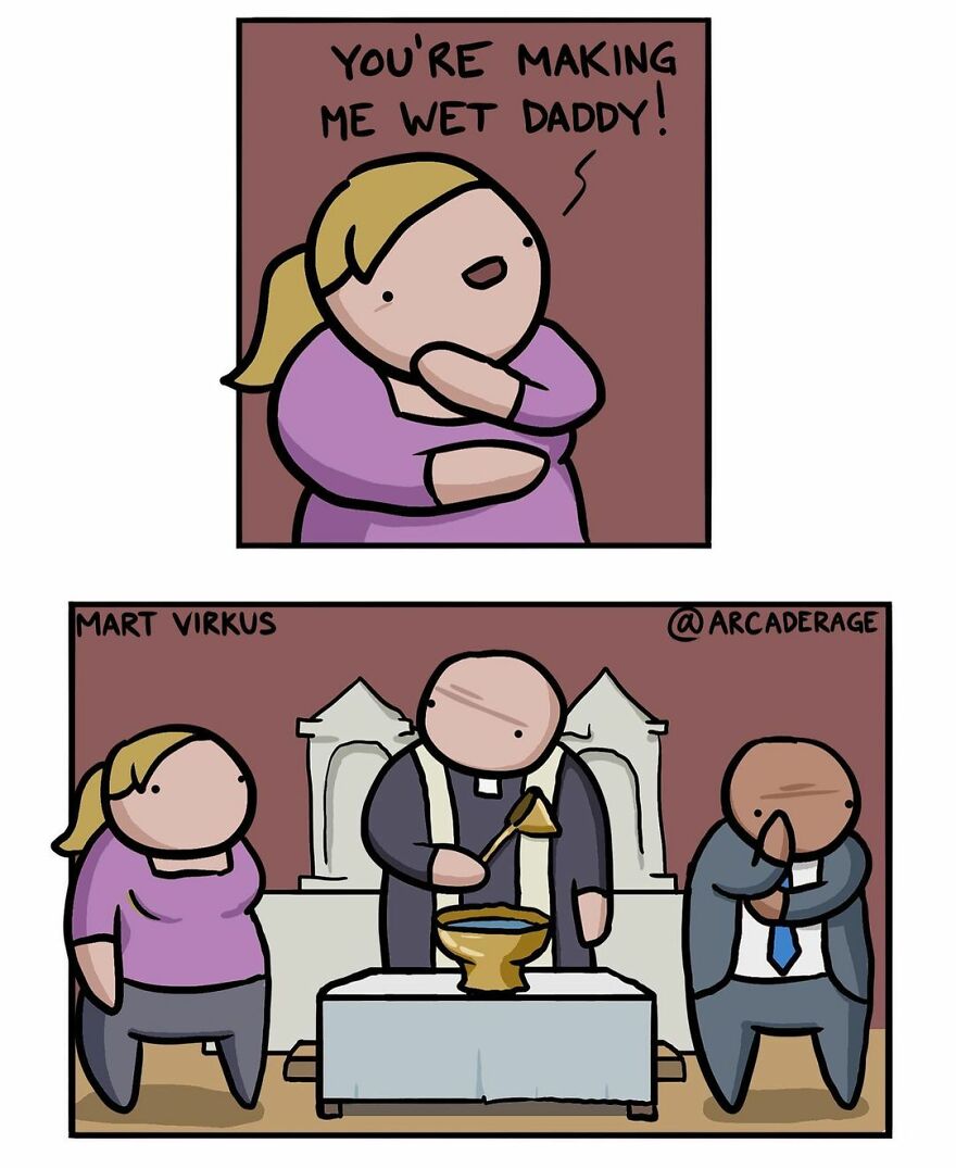 67 New Hilarious Comics By 'Arcade Games' With Extreme Dark Humor