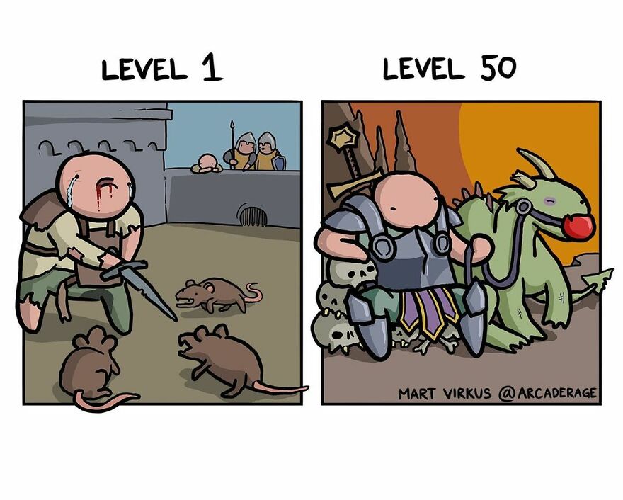 67 New Hilarious Comics By 'Arcade Games' With Extreme Dark Humor