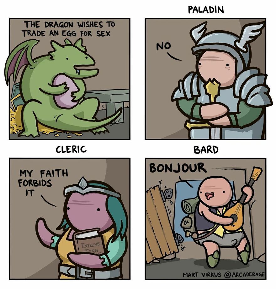 67 New Hilarious Comics By 'Arcade Games' With Extreme Dark Humor