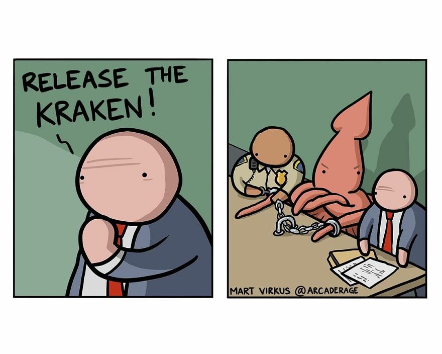 67 New Hilarious Comics By 'Arcade Games' With Extreme Dark Humor