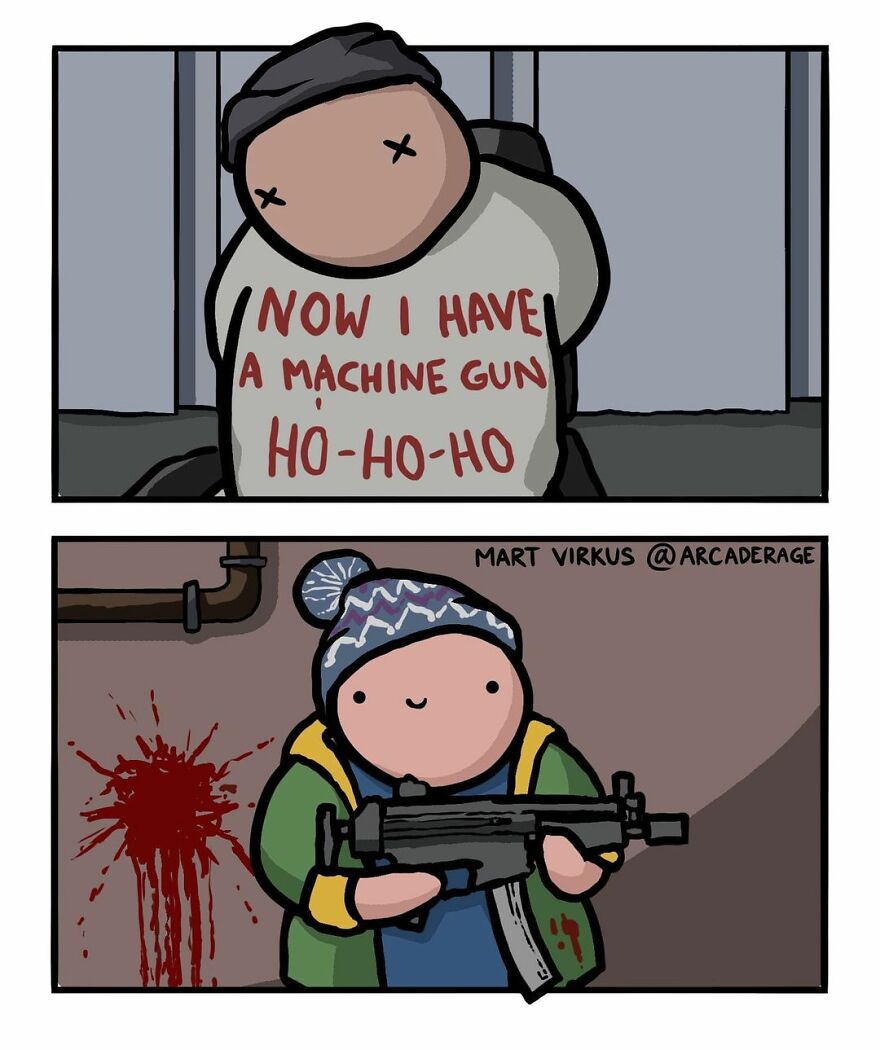 67 New Hilarious Comics By 'Arcade Games' With Extreme Dark Humor