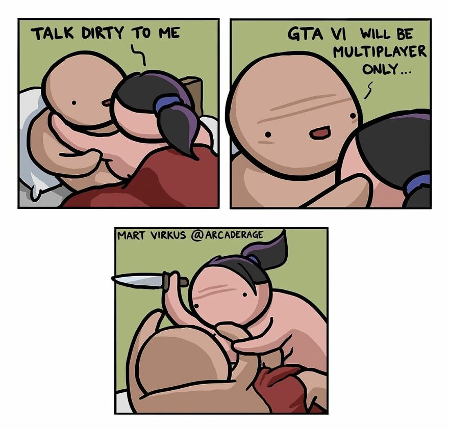 67 New Hilarious Comics By 'Arcade Games' With Extreme Dark Humor