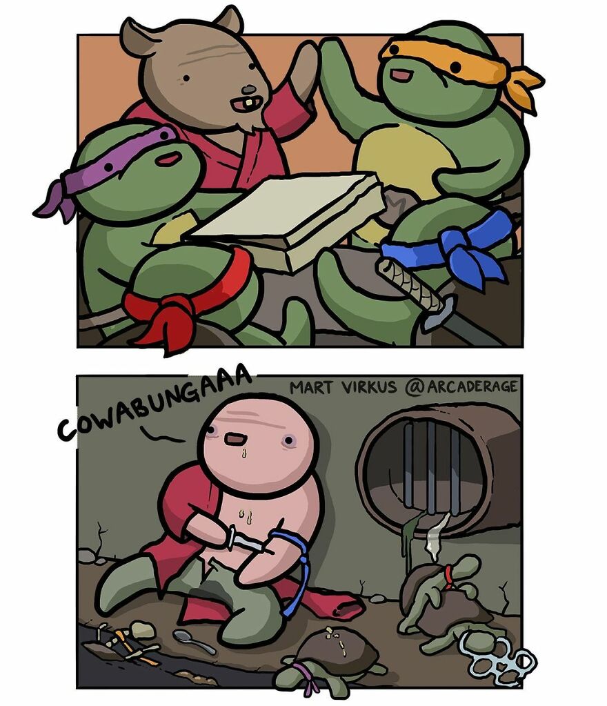 67 New Hilarious Comics By 'Arcade Games' With Extreme Dark Humor